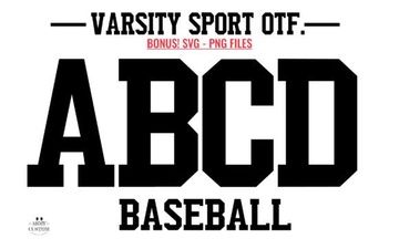 Varsity Sport Army Font for Bold Military-Inspired Designs