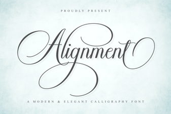 Harmonious Alignment Font: Precision in Every Glyph