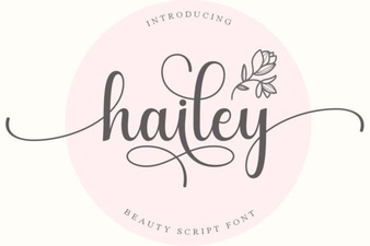 Hailey Font: Creative Typography for Modern Design